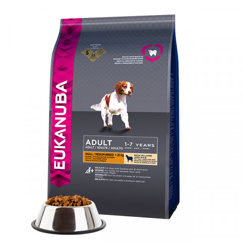 Eukanuba ADULT 12 kg Dospělý jedinec Jehněcí - Fotogalerie 2