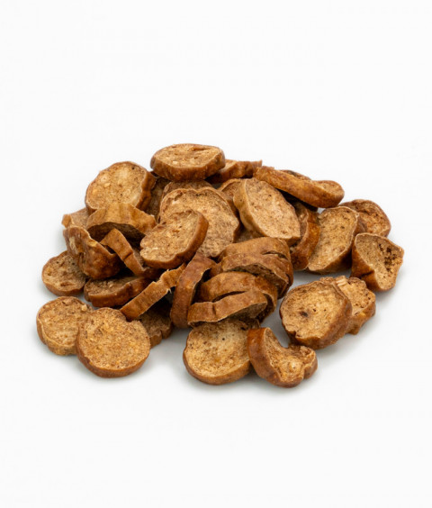 BULT Sušené kolečka MIX 2 příchutí – pochoutka pro psy – 4x100g - Fotogalerie 8