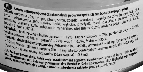 DOLINA NOTECI Prémiový mix příchutí + směs příchutí BULT - mokré krmivo pro psy - 30x800g - Fotogalerie 15