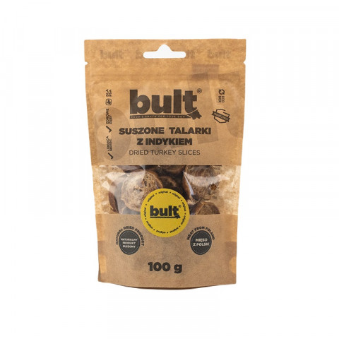 BULT Sušené kolečka MIX 2 příchutí – pochoutka pro psy – 4x100g - Fotogalerie 4