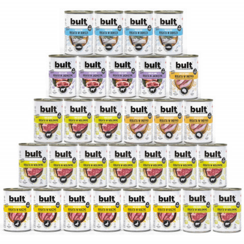 BULT Bohatá na MIX Chuťí - mokré krmivo pro psa - 30x800 g - Fotogalerie 1