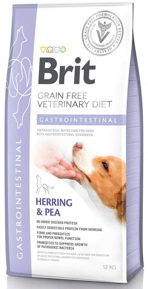 BRIT Grain Free Vet Diets Dog Gastrointestinal - suché krmivo pro psy - 12 kg - Fotogalerie 1