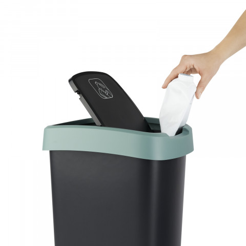 ROTHO Twist Green - odpadkový koš – 50l - Fotogalerie 4