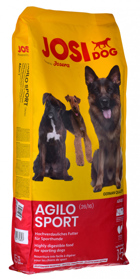 JOSERA JosiDog Agilo Sport - suché krmivo pro psy - 15 kg - Fotogalerie 2