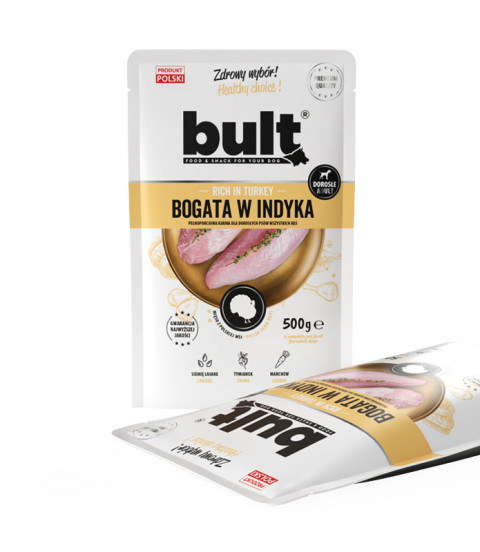 BULT Mokré krmivo pro psy bohaté na mleté krůtí maso - 24x500g - Fotogalerie 2