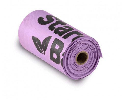 STARCH BAG - biovaky na výkaly - 15 ks - Fotogalerie 1
