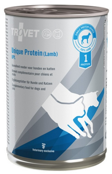 TROVET Unique Protein UPL with lamb - Mokré krmivo pro psy a kočky - 400 g - Fotogalerie 1