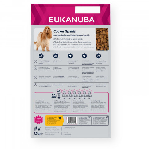 Eukanuba Breed Specific Cocker Spaniel 7,5 kg Dospělý jedinec Kuřecí maso - Fotogalerie 3