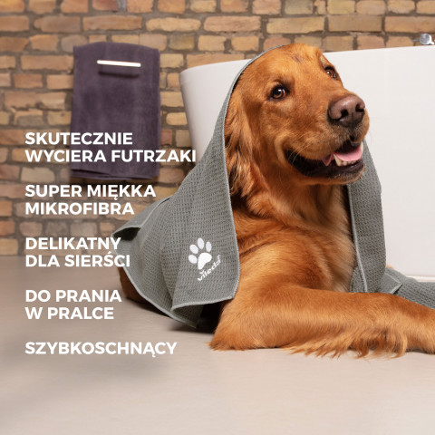 Ručník z mikrovlákna Vileda PET PRO L pro domácí mazlíčky - Fotogalerie 5