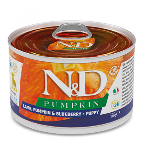 FARMINA N&D Puppy Lamb&Pumpkin&Blueberry - mokré krmivo pro psy - 140 g - Fotogalerie 3