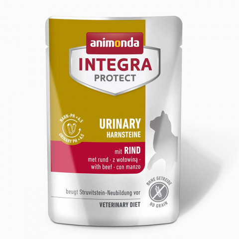 ANIMONDA Integra Protect Urinary Struvit s hovězím - mokré krmivo pro kočky - 85g - Fotogalerie 1