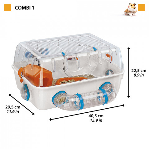 FERPLAST Combi 1 - klec pro křečka - Fotogalerie 11