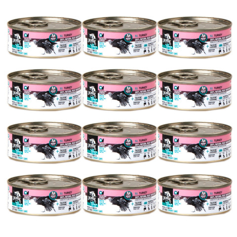 3COTY Turkey Struvite care - mokré krmivo pro kočky - 12x80g - Fotogalerie 1