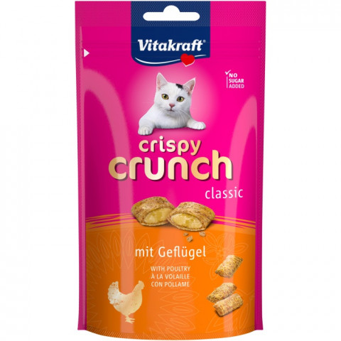 VITAKRAFT Crispy Crunch Poultry - pamlsek pro kočky - 60g - Fotogalerie 1
