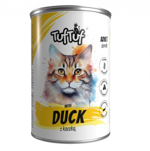 Tuf Tuf Mielonka Mix 3 příchutě - vlhké krmivo pro kočky - 24x400g - Fotogalerie 5