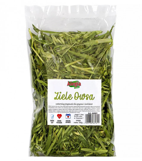 ALEGIA Oat herb - lahůdka pro hlodavce a králíky - 80g - Fotogalerie 1