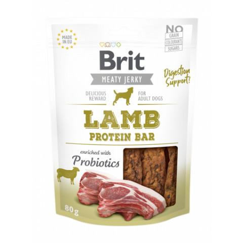 BRIT Meaty Jerky Protein Bar Lamb - pochoutka pro psy - 200 g - Fotogalerie 2