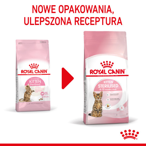 Royal Canin Kitten Sterilised suché krmivo pro kočky 3,5 kg Kotě Drůbež - Fotogalerie 11