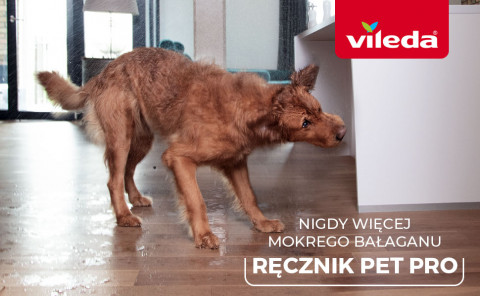 Ručník z mikrovlákna Vileda PET PRO M pro domácí mazlíčky - Fotogalerie 2