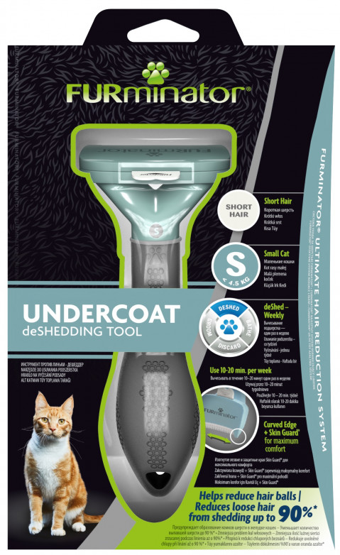 FURminator - furminator pro krátkosrsté kočky - S - Fotogalerie 2