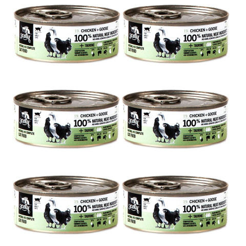3COTY Chicken with goose - mokré krmivo pro kočky - 6x80g - Fotogalerie 1