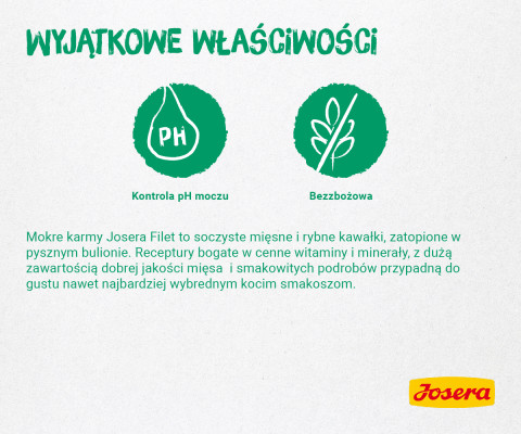 JOSERA Chicken Duck Filet - vlhké krmivo pro kočky - 70 g - Fotogalerie 6