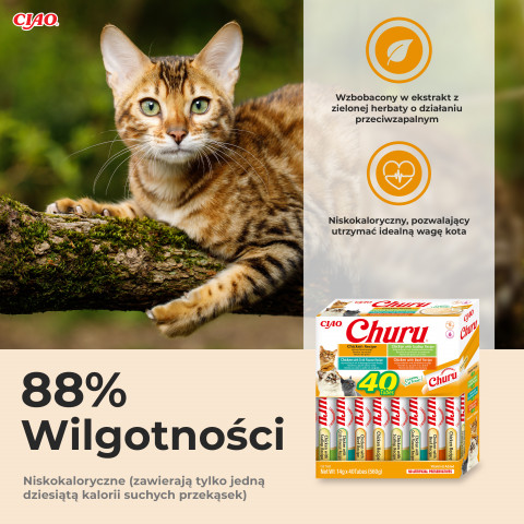 INABA Churu Variety box Chicken - pamlsek pro kočky - 40 x 14g - Fotogalerie 5