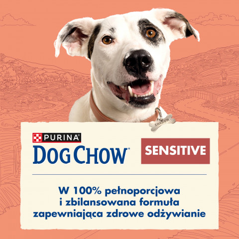 Purina DOG CHOW Sensitive Adult 14 kg Dospělý jedinec Losos - Fotogalerie 6