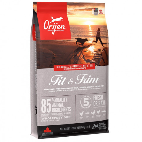 ORIJEN Fit & Trim - suché krmivo pro psy - 11,4kg - Fotogalerie 1