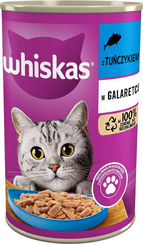 ‎Whiskas 5900951017575 šťavnaté krmivo pro kočky 400 g - Fotogalerie 1