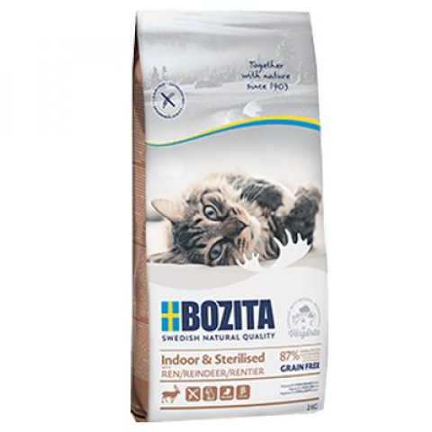 Bozita Indoor&Sterilised Grain free Reindeer 2 kg - Fotogalerie 1