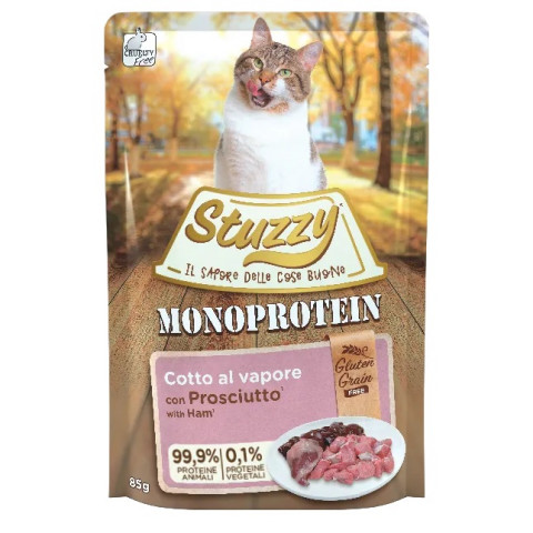 STUZZY Monoprotein Ham - mokré krmivo pro kočky - 85 g - Fotogalerie 1