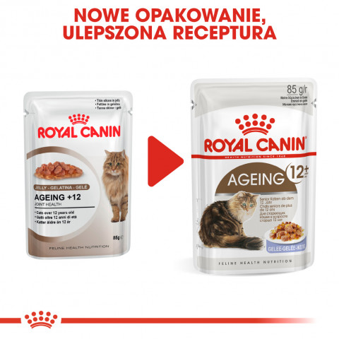 ROYAL CANIN FHN Ageing 12+ v želé - vlhké krmivo pro kočky - 12X85g - Fotogalerie 4