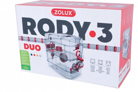 ZOLUX Rody 3 Duo - klec pro hlodavce - Fotogalerie 2