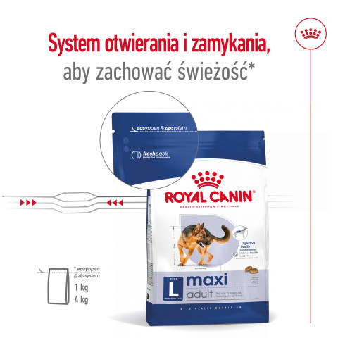 ROYAL CANIN Maxi Adult - suché krmivo pro psy - 15 kg - Fotogalerie 10