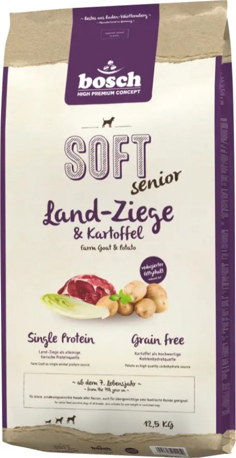 BOSCH Soft Senior Goat & Potato - suché krmivo pro psy - 12,5 kg - Fotogalerie 1