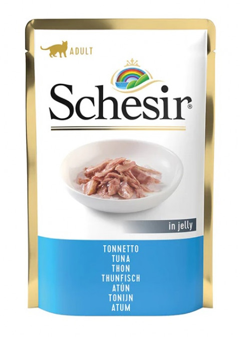 SCHESIR in jelly Tuna - mokré krmivo pro kočky - 85 g - Fotogalerie 1