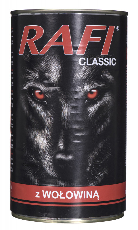 DOLINA NOTECI Rafi Classic hovězí - vlhké krmivo pro psy 1240 g - Fotogalerie 1