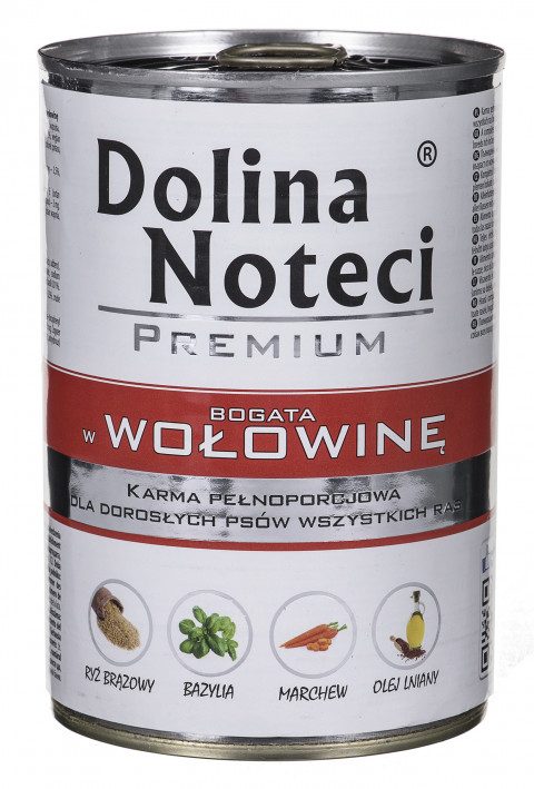 DOLINA NOTECI Premium Beef - Mokré krmivo pro psy - 400 g - Fotogalerie 1
