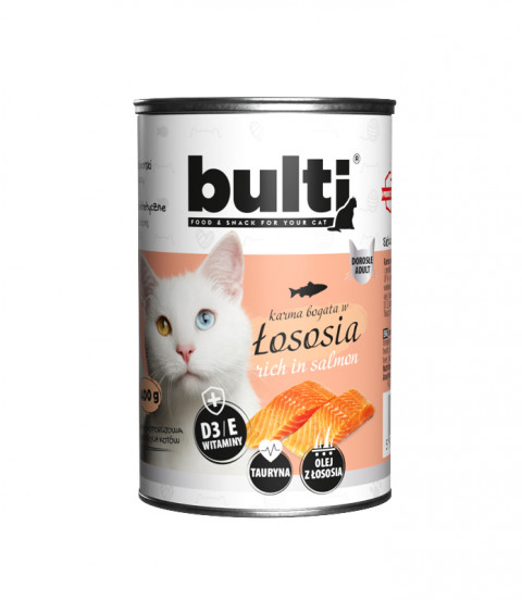 BULTI Mielonka Mix 6 příchutí - vlhké krmivo pro kočky - 36x400g - Fotogalerie 5