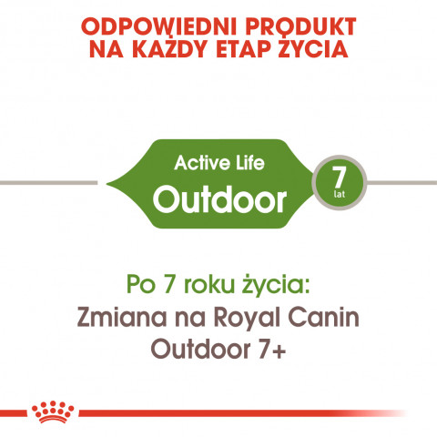 Royal Canin Active Life Outdoor suché krmivo pro kočky 4 kg Dospělý jedinec Drůbež - Fotogalerie 5