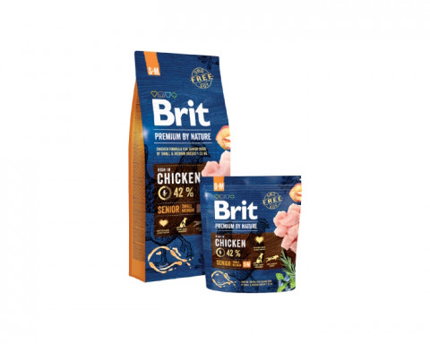 Brit Premium by Nature S+M Senior 8kg - Fotogalerie 1