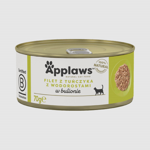 APPLAWS Tuna Filet MIX - mokré krmivo pro kočky - 12x70g - Fotogalerie 5