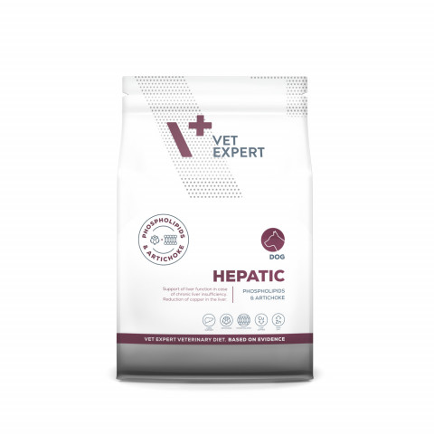 VET EXPERT Veterinary Diet Hepatic Dog - suché krmivo pro psy - 2kg - Fotogalerie 3