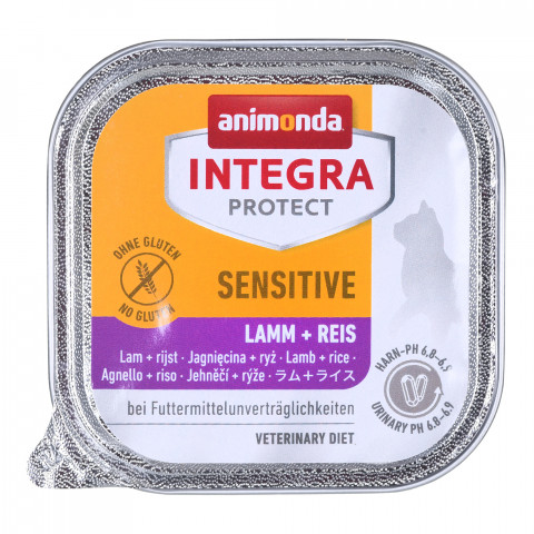 ANIMONDA Integra Protect Sensitive Lamb with rice - mokré krmivo pro kočky - 100g - Fotogalerie 3