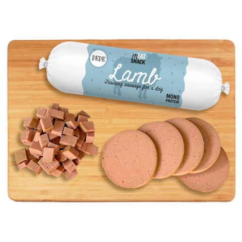 PAKA ZWIERZAKA Pepe Sausage Lamb - pamlsek pro psa - 200g - Fotogalerie 2