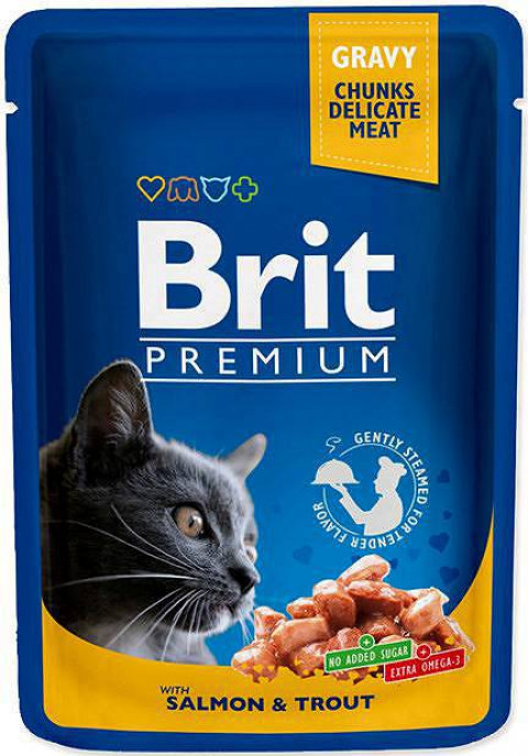 BRIT Cat Pouches Family Plate - mokré krmivo pro kočky - 12 x 100g - Fotogalerie 7