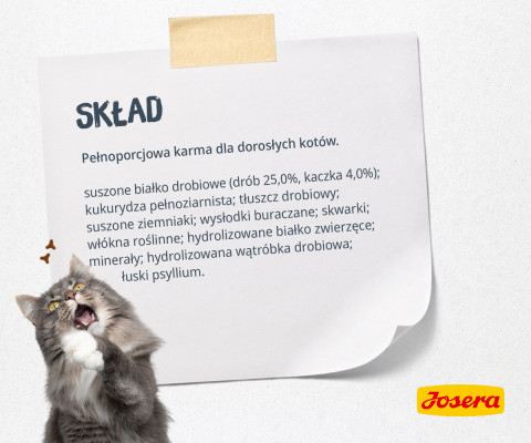 Josera Catelux suché krmivo pro kočky 2 kg Adult Kachna, Drůbež - Fotogalerie 4