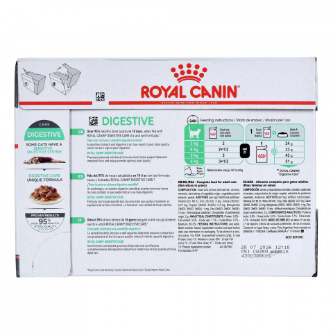 Royal Canin Digest Sensitive Care - vlhké krmivo pro kočky - 12x85g - Fotogalerie 3