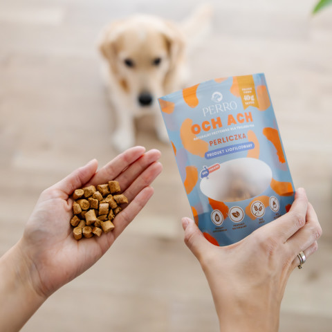 PERRO Och Ach Guinea fowl - pamlsek pro psa - 40g - Fotogalerie 3